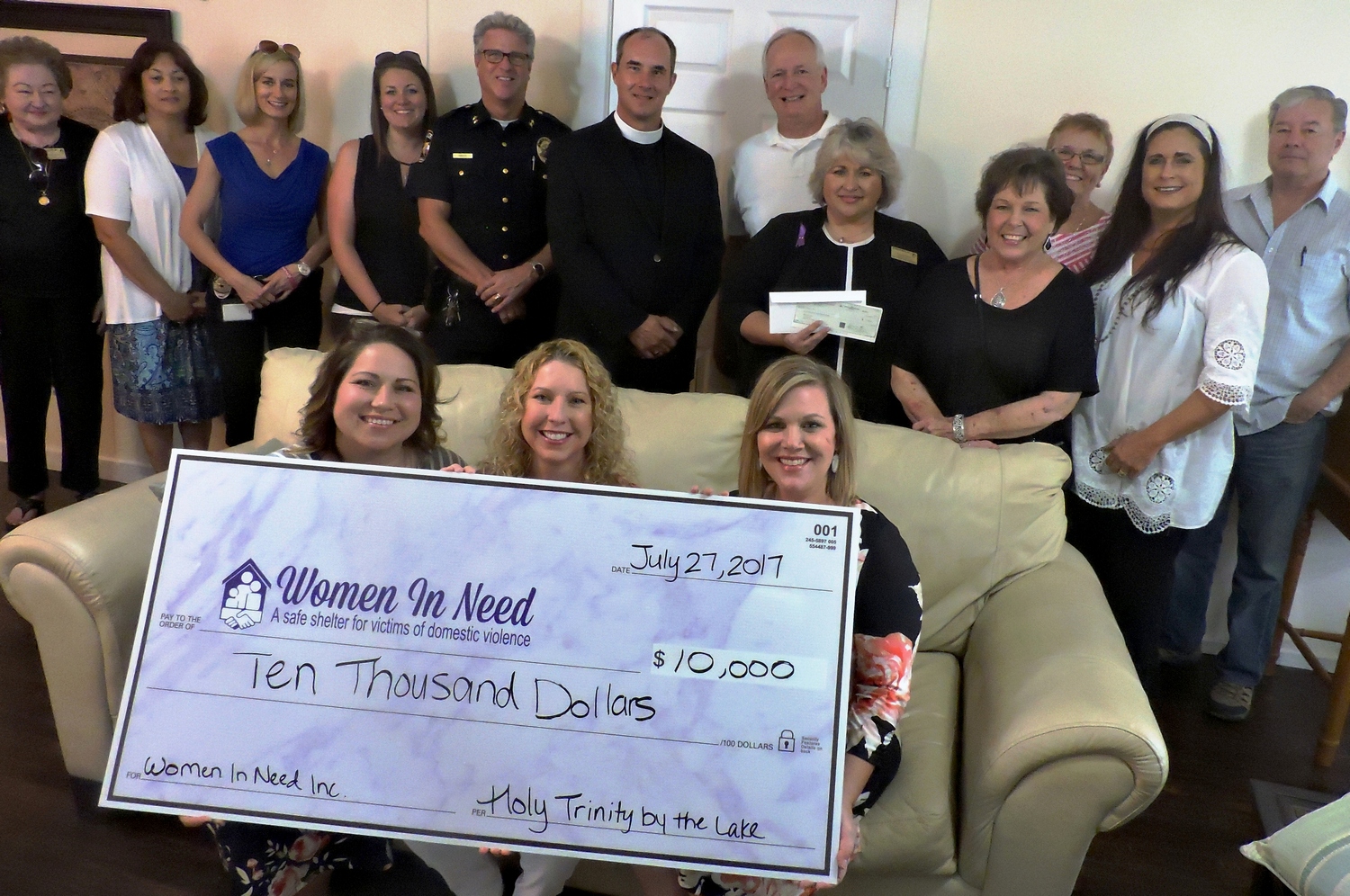 Holy Trinity Church Outreach Committee shows support to Women In Need