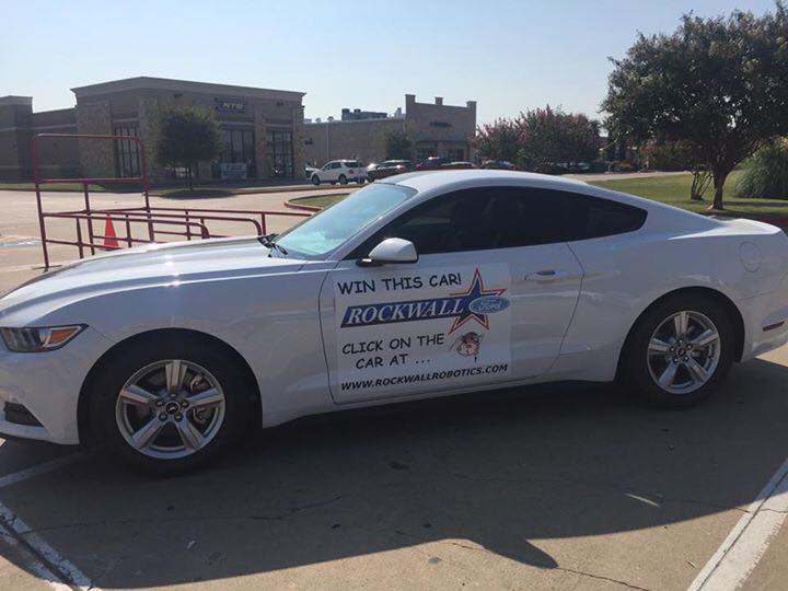 Ford Mustang charity raffle to benefit RHS Robotics