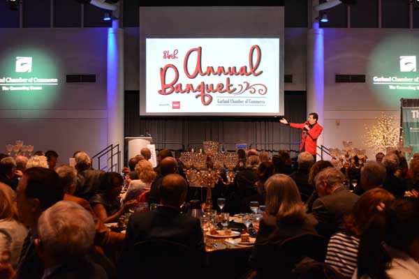 Garland Chamber recognizes outstanding volunteers at Annual Banquet