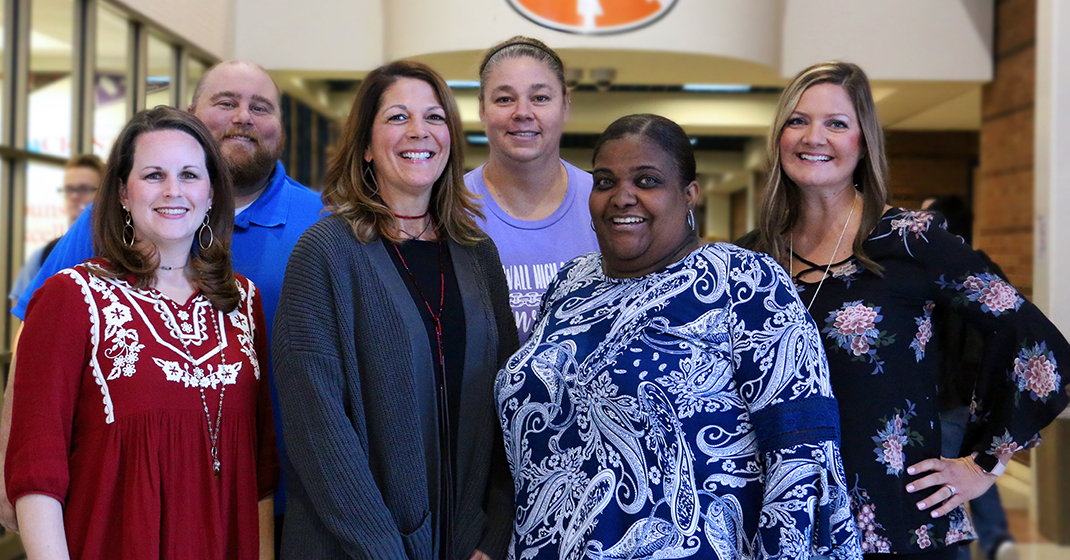 Rockwall High School counselors win CREST Award for Counseling Excellence