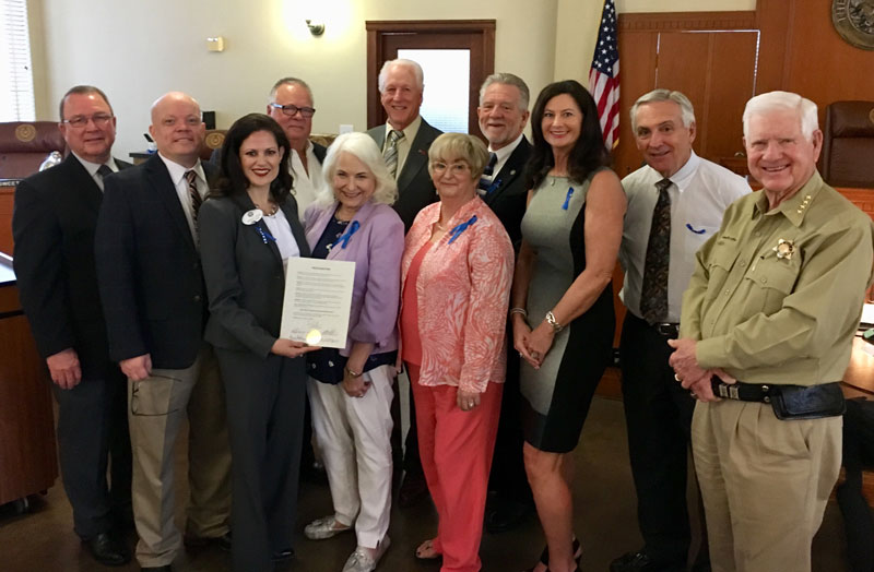 Commissioners Court recognizes Child Abuse Prevention and Awareness Month in Rockwall County