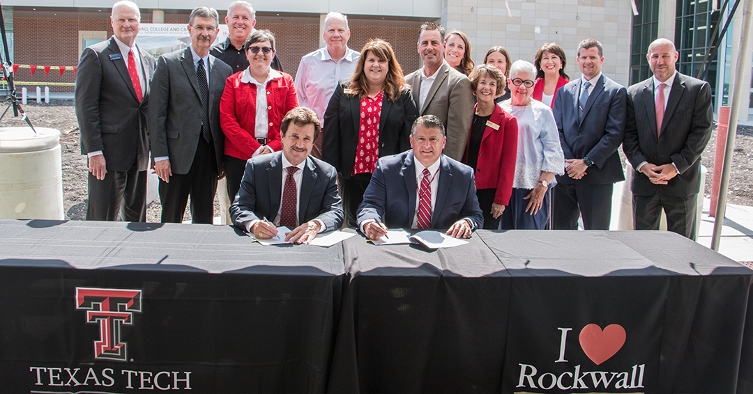 Rockwall ISD and Texas Tech University Announce Academic Partnership