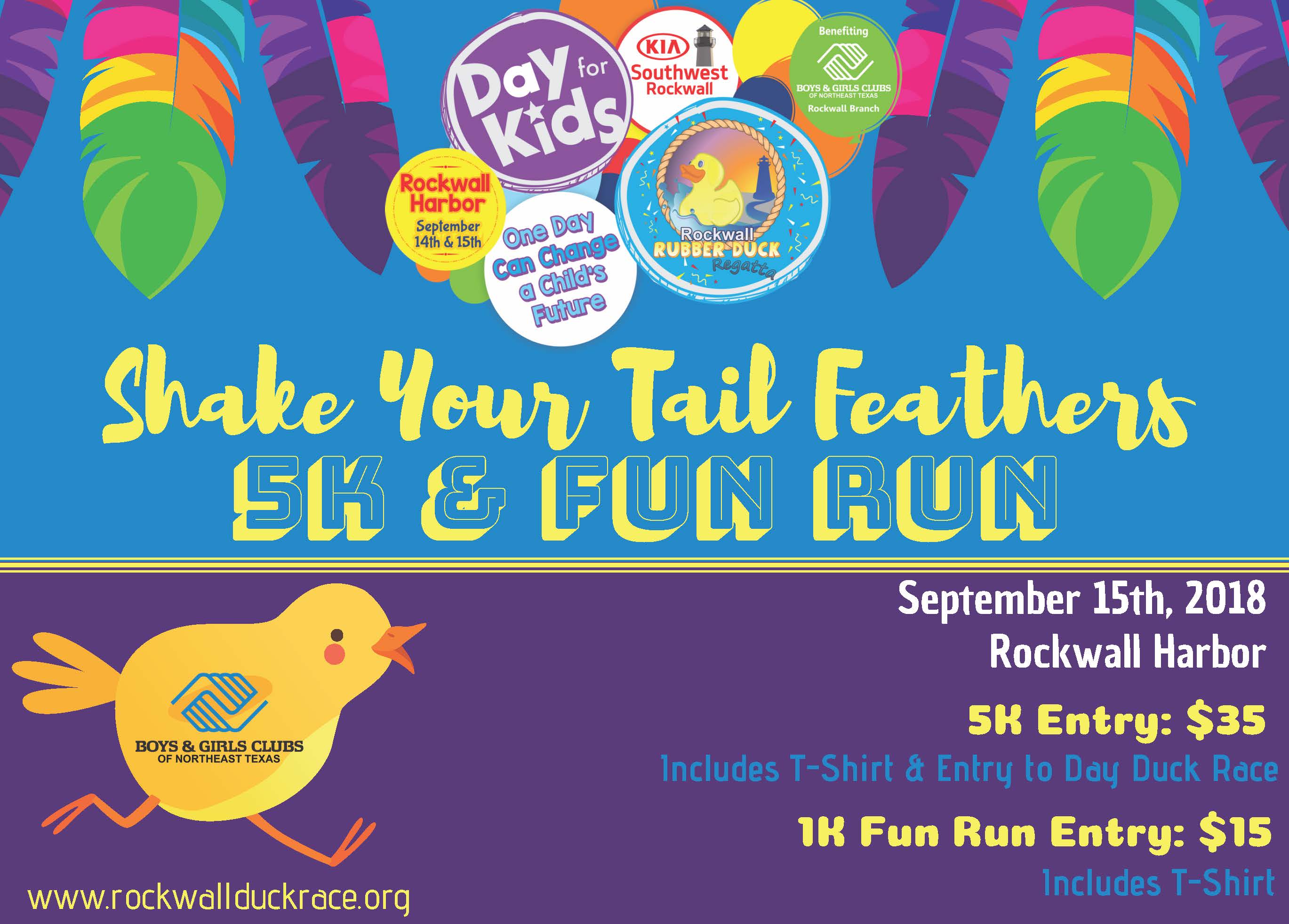 Shake Your Tail Feathers 5K