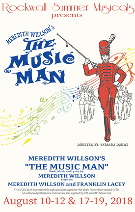 Rockwall Summer Musicals presents ‘The Music Man’ August 10-19