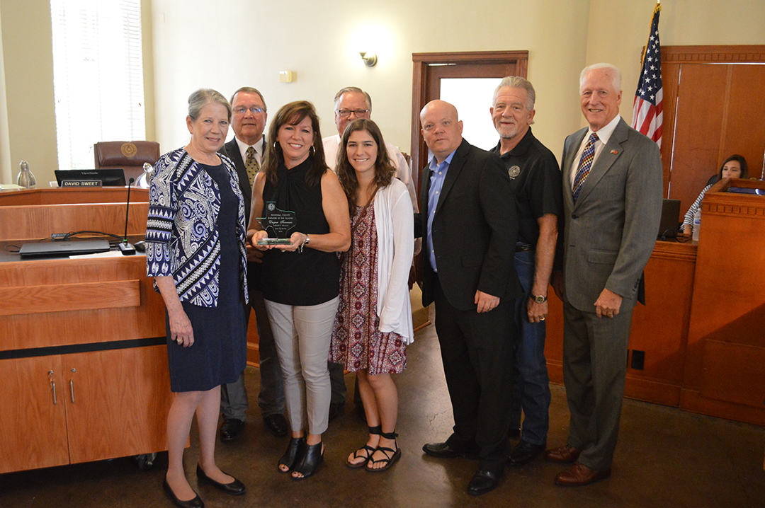 Commissioners Court recognizes Rockwall County Employees of the Quarter