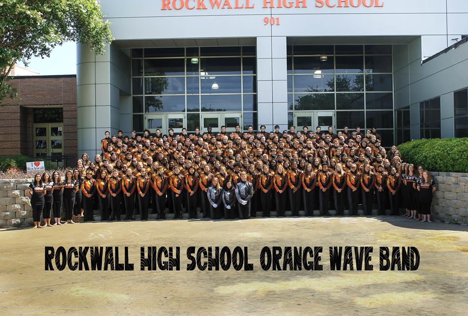 orange wave band