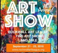 Rockwall Art League Fine Art Show & Sale returns Sept. 21-23