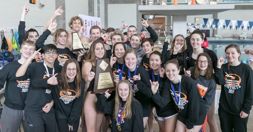 Rockwall Girls, Heath Boys Swim Crowned District 9 Champs – Blue Ribbon ...