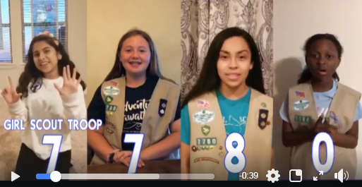 Rockwall Girl Scouts Create Video, Blue Ribbons to Raise Awareness About Child Abuse
