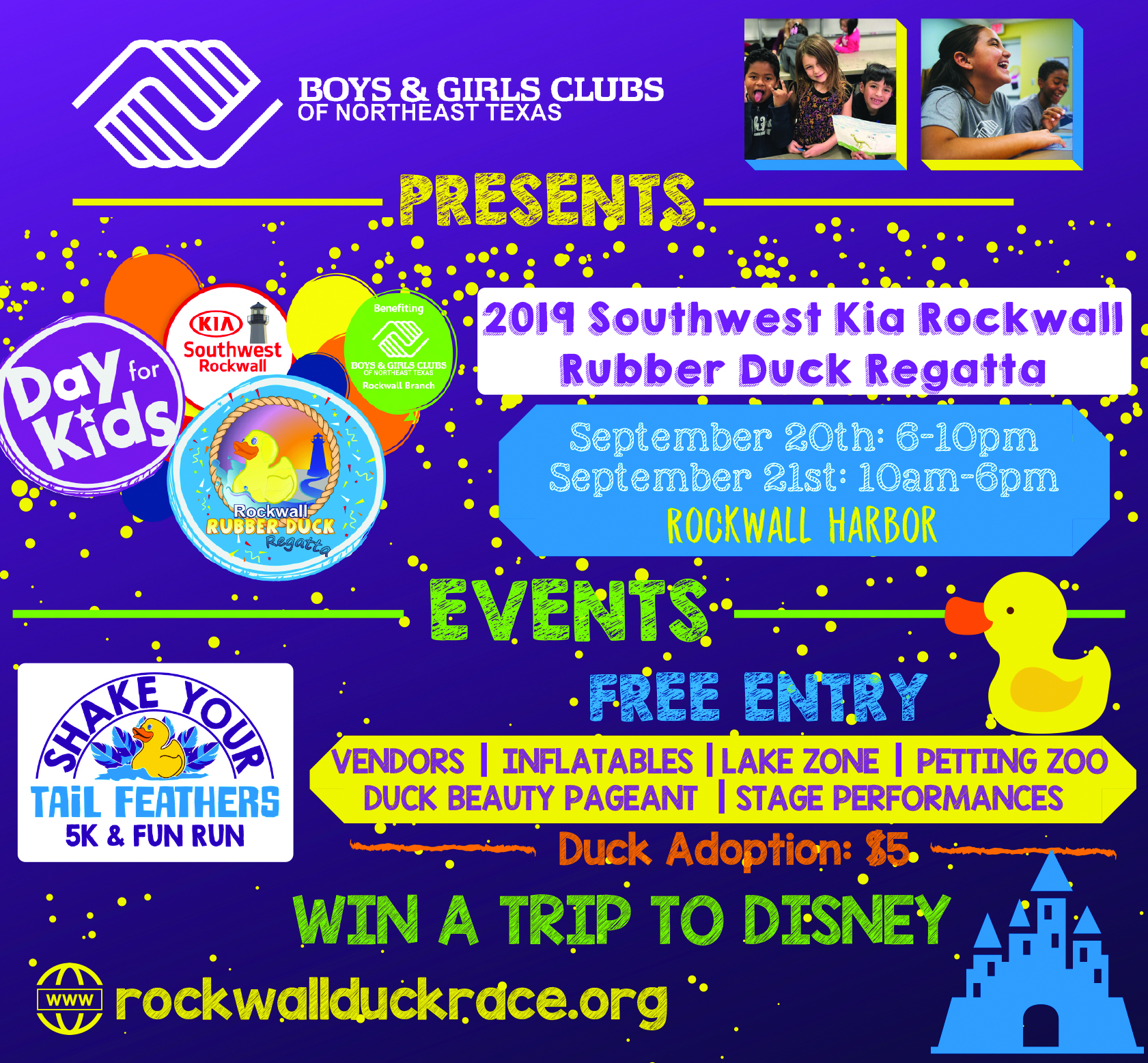 Copy of 2019 Rockwall Rubber Duck Regatta Post Card