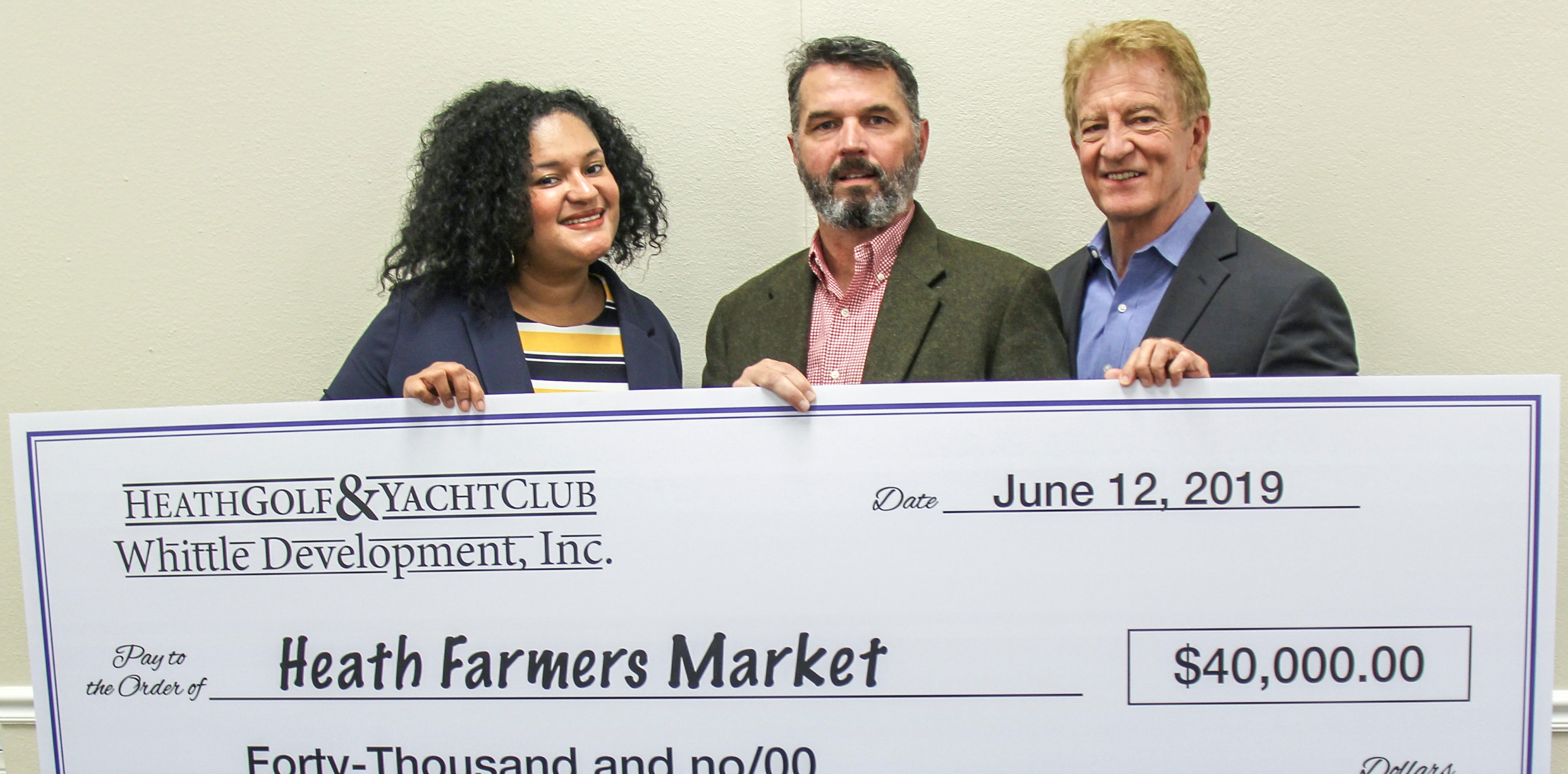 Heath Golf & Yacht Club and Whittle Development Company Accept Opportunity to be Exclusive Sponsor of New Heath Farmers Market