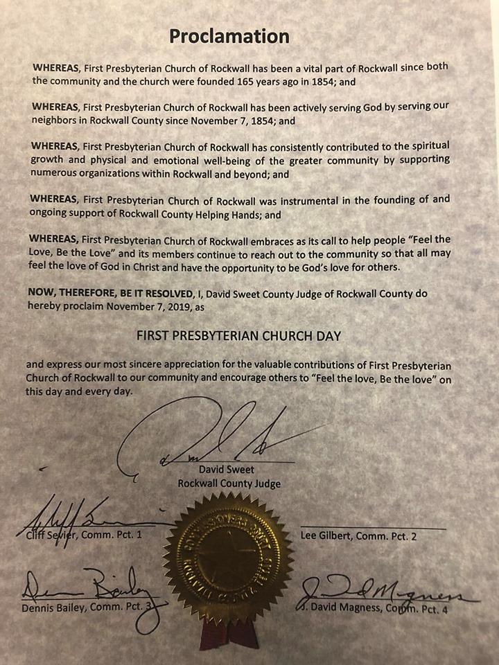 church 2 proclamation