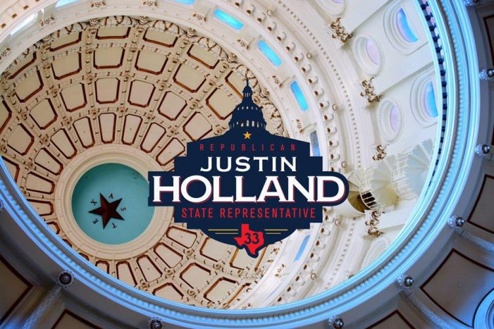 Texas Municipal Police Association endorses Justin Holland for House District 33