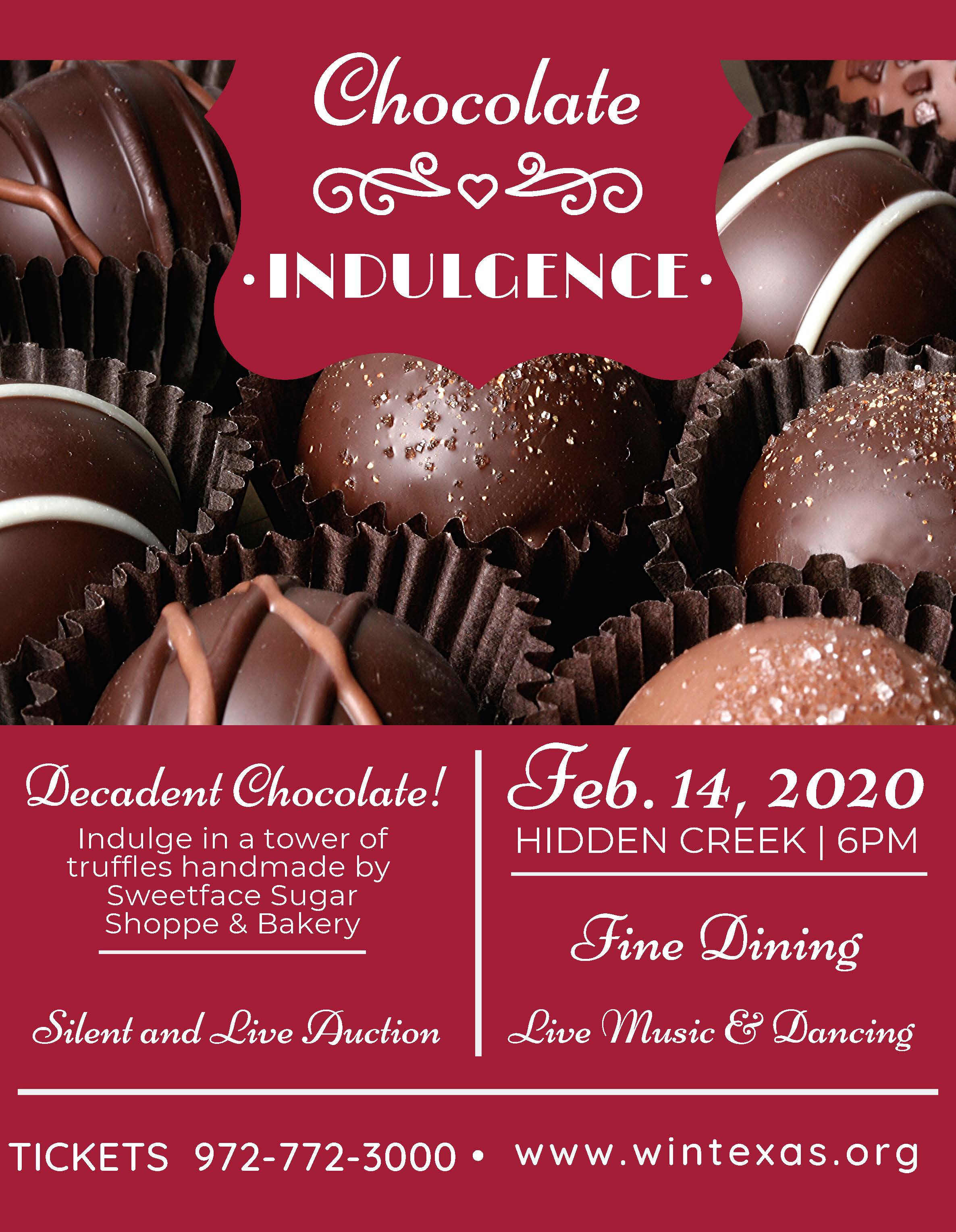 Chocolate Indulgence Print Size