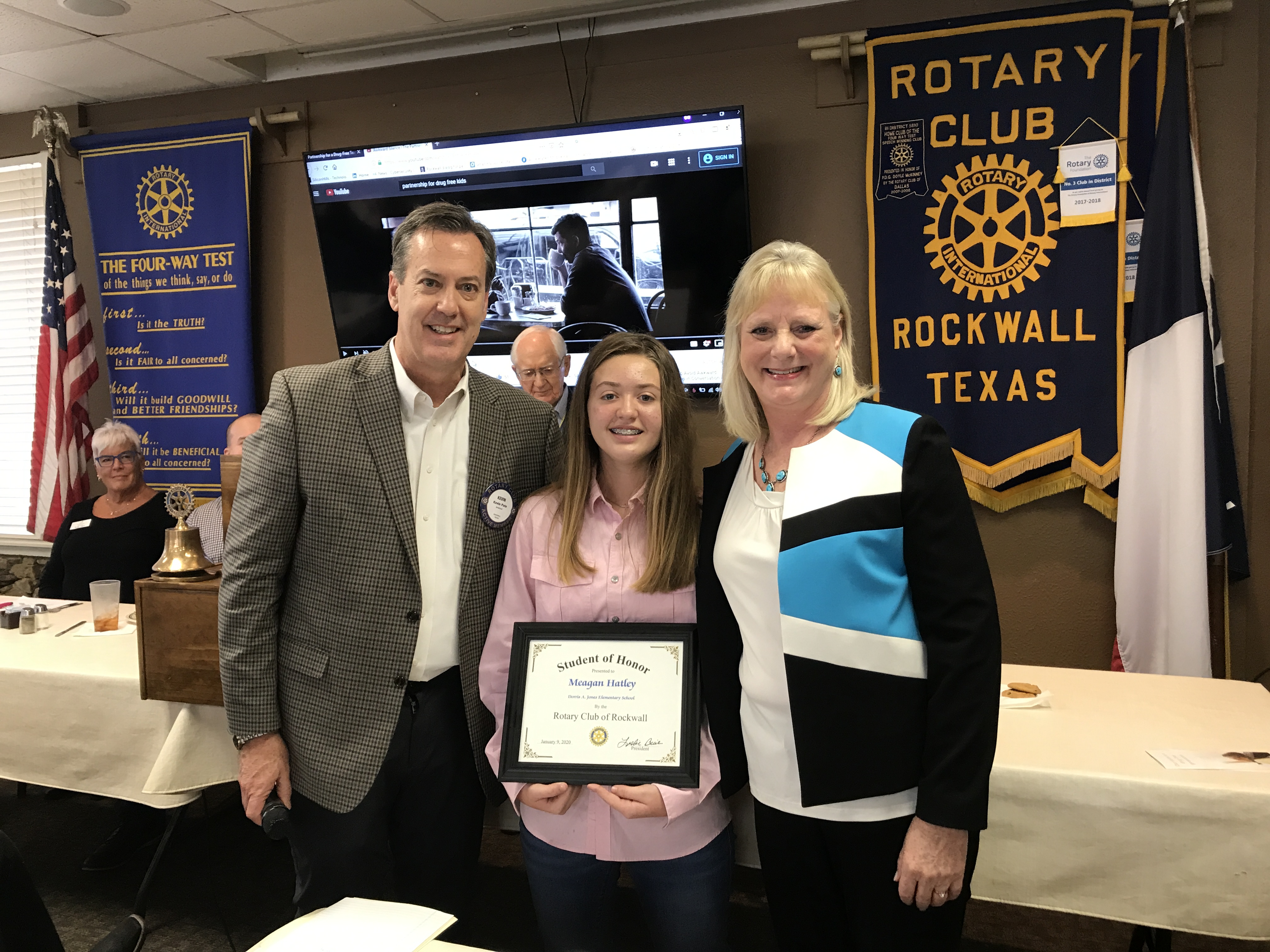 rotary student of honor