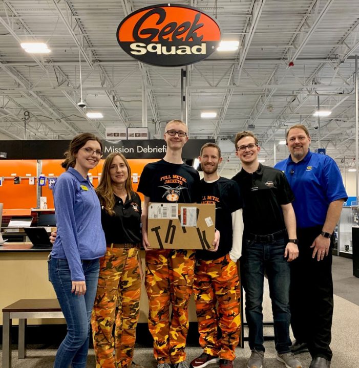 Rockwall High School Robotics Booster Club receives grant from Best Buy