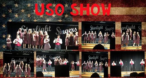 Amy Parks-Heath Starlight Singers host 21st Annual USO Show