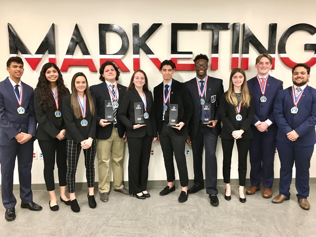 Ten Rockwall ISD DECA students named state finalists, four advance to international competition