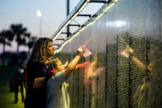 The Wall That Heals, Vietnam Veterans Memorial, coming to Garland