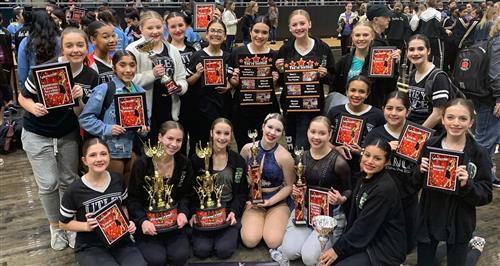 Utley Middle School Drill Team wins awards at ADTS Regionals