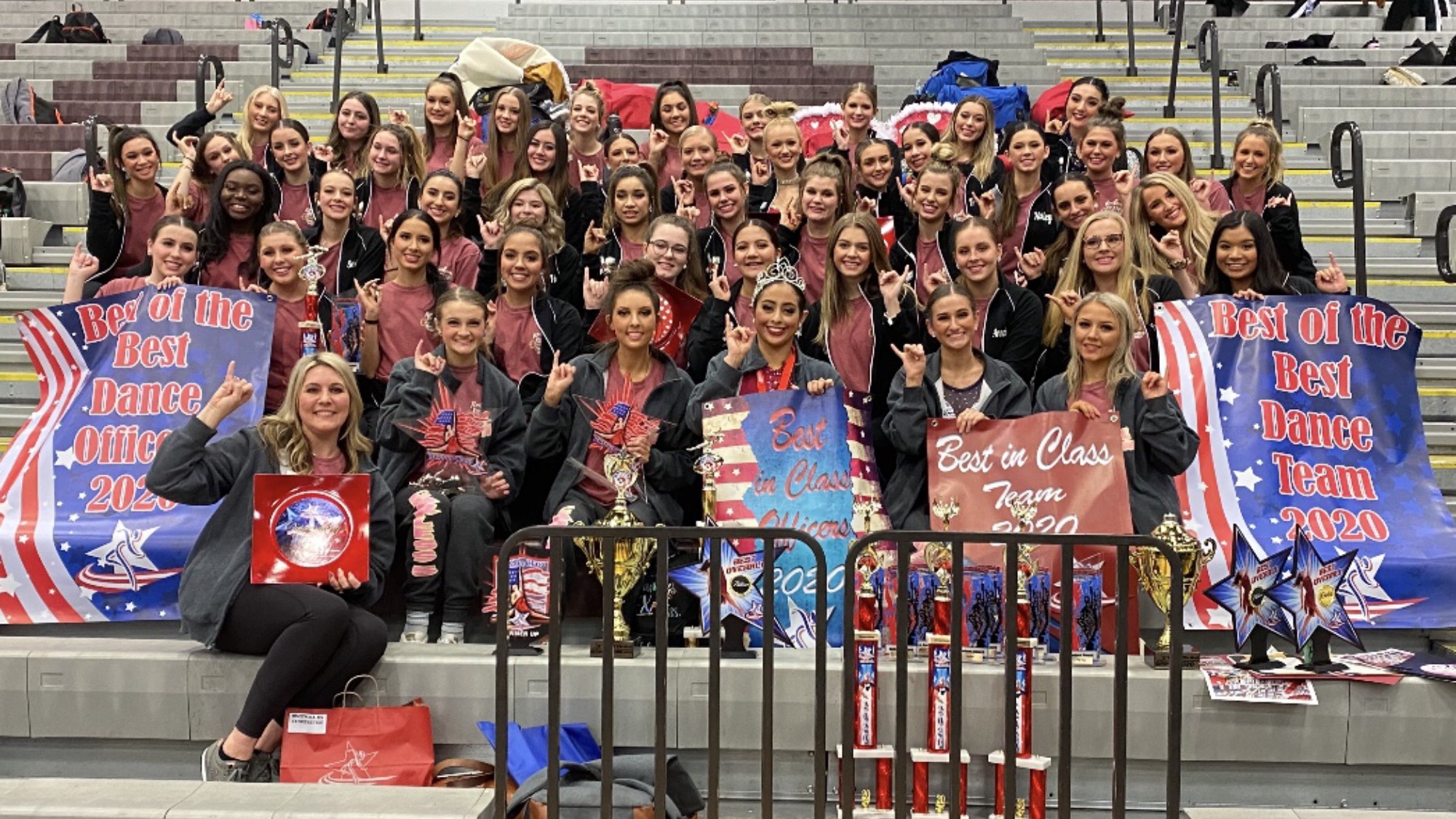 Rockwall Stingerettes win big at American Dance/Drill Team competition