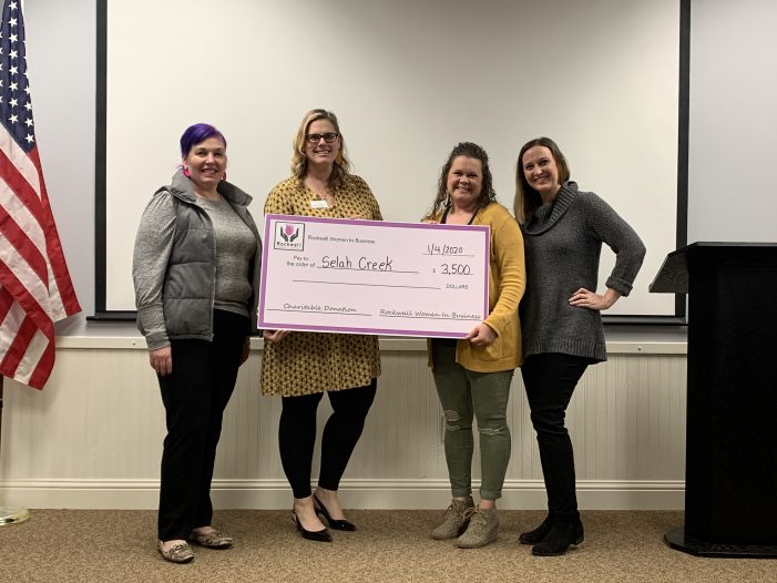 Rockwall Women in Business donates to Selah Creek