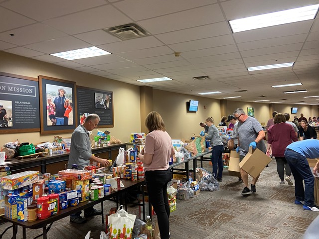 Packed with love: Lake Pointe Church community helps ensure no kid goes hungry during school shutdown