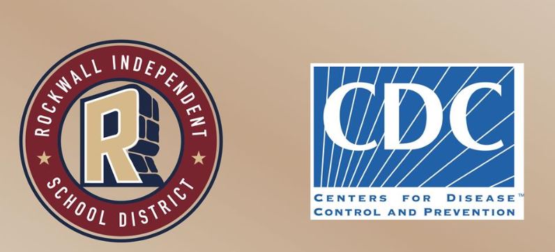 Rockwall ISD and CDC logo