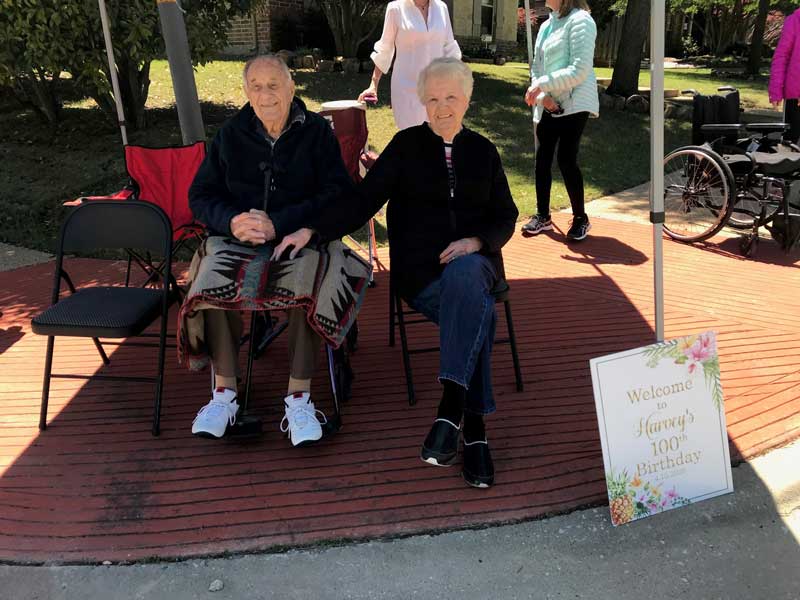 Harvey Ladd and his wife Rila