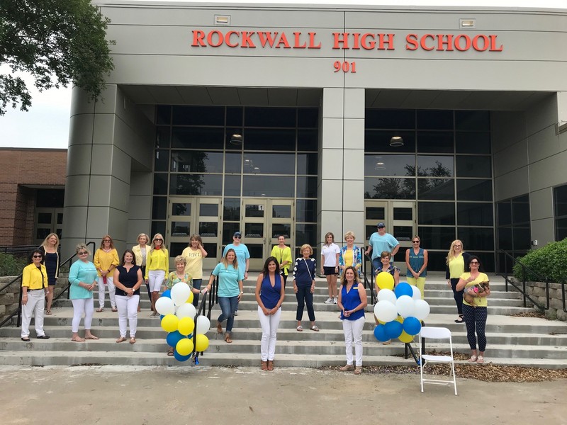 Rockwall Women's League outside Rockwall High School