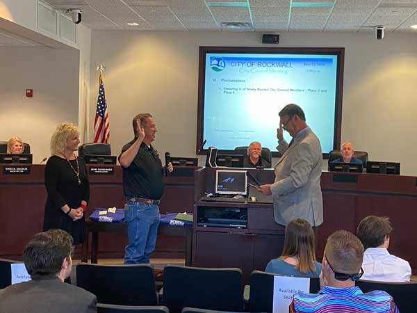 Rockwall city council members sworn in, Farmers Market to return June 6