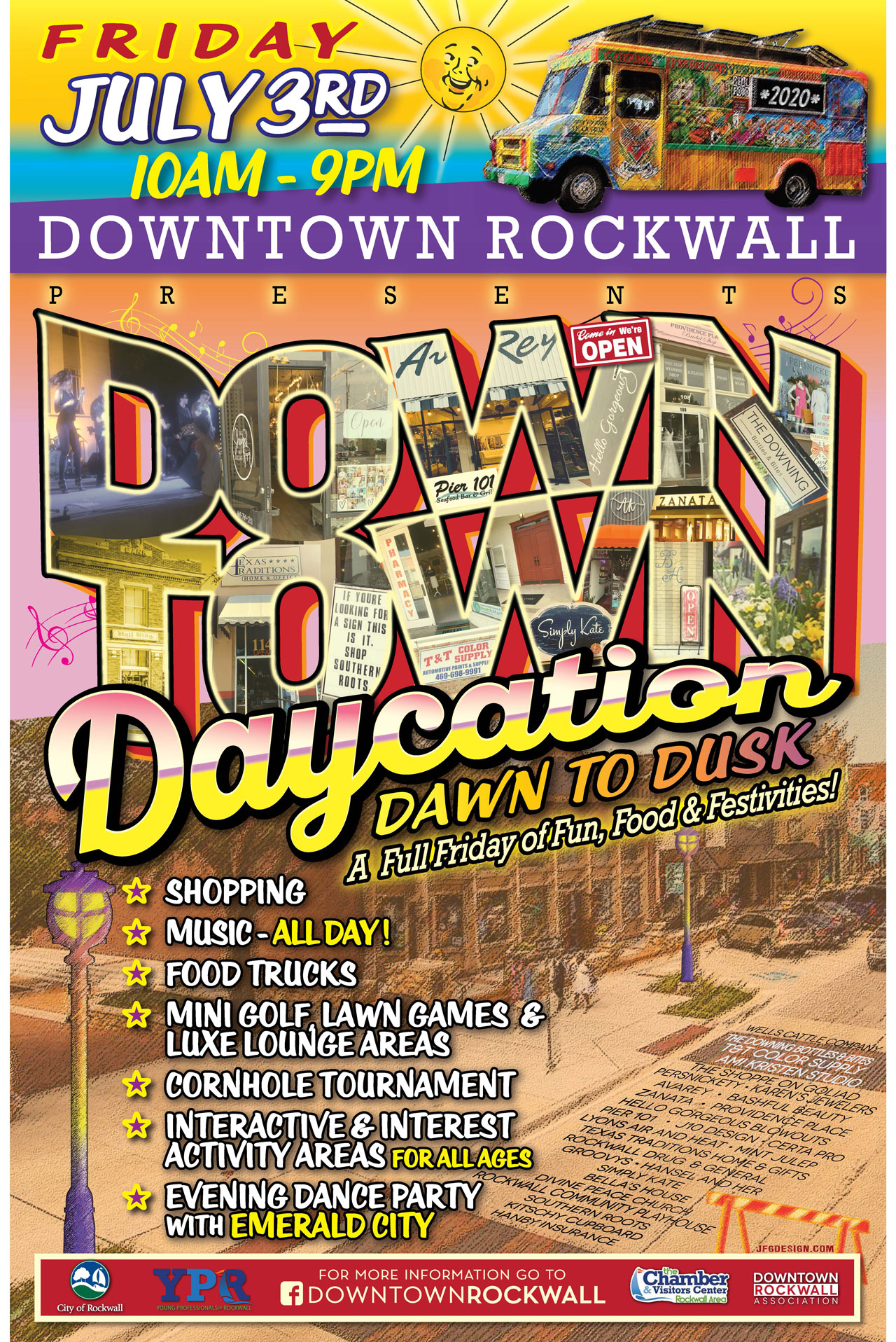 Downtown Rockwall announces Daycation event to kick off Fourth of July