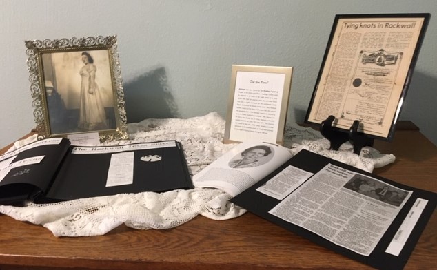 Historical Foundation exhibit at Bailey House pays tribute to Rockwall as ‘Wedding Capital of Texas’