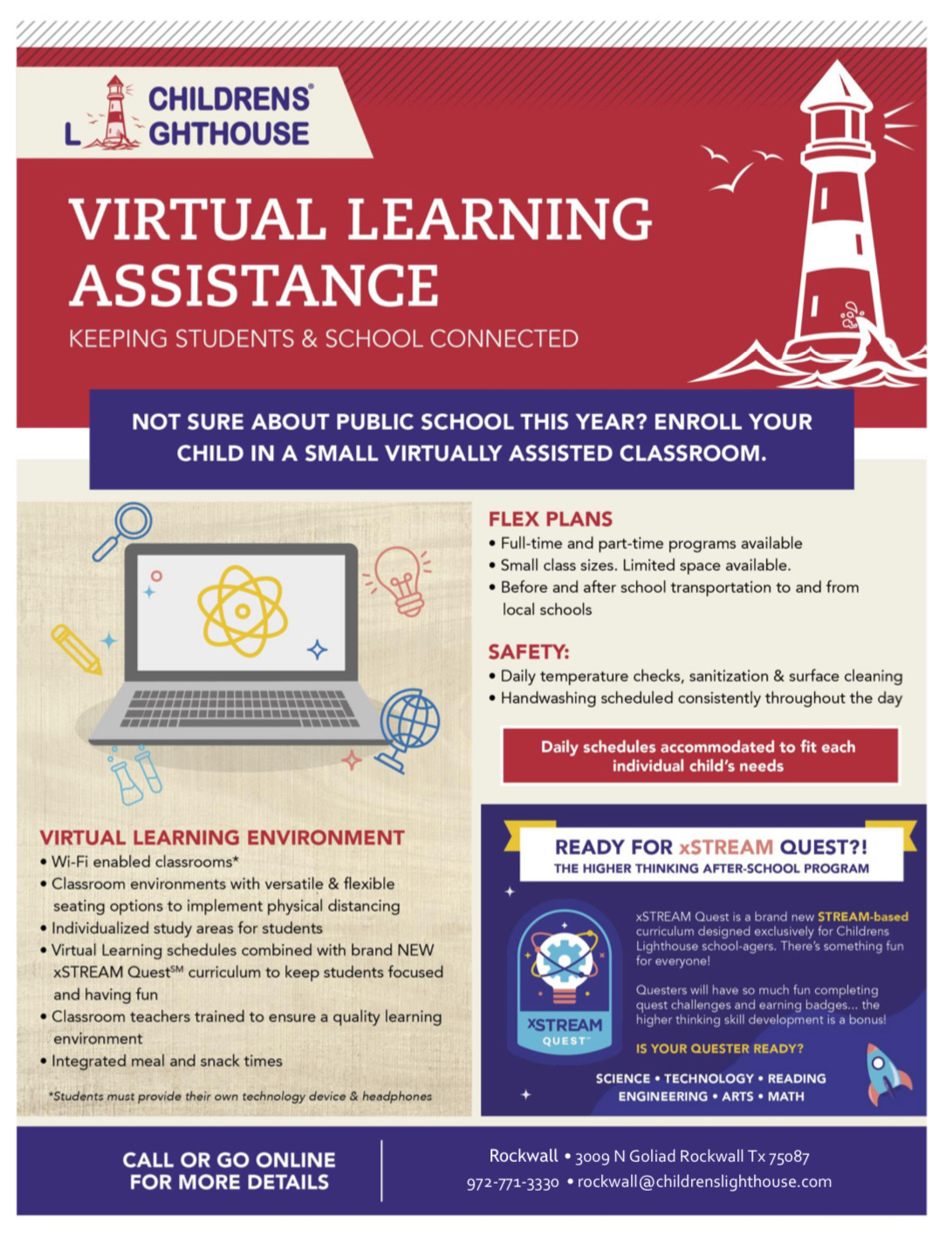 Children’s Lighthouse in Rockwall offers Virtual Learning Assistance ...