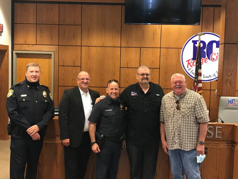 Royse City swears in new police CID Lieutenant and new Fire