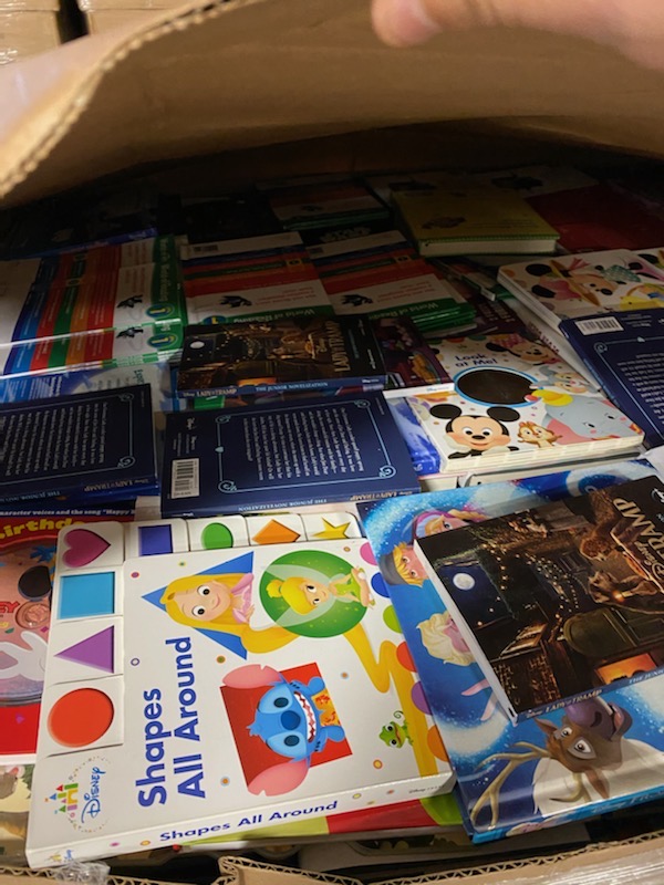 Thousands of new books headed to Dallas, as learning gifts for children in underserved communities