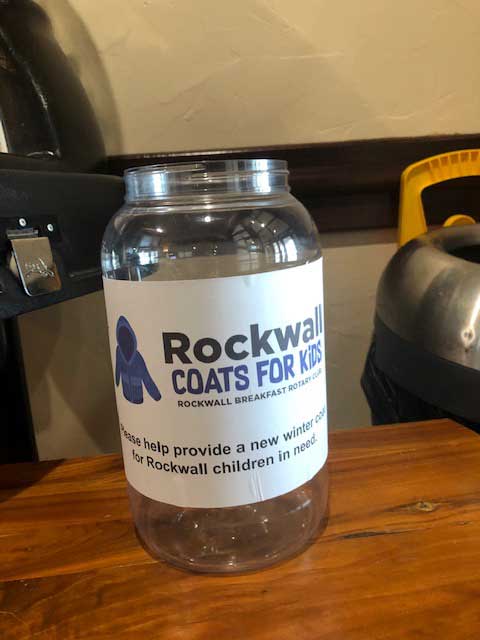 Rockwall Breakfast Rotary Coats for Kids