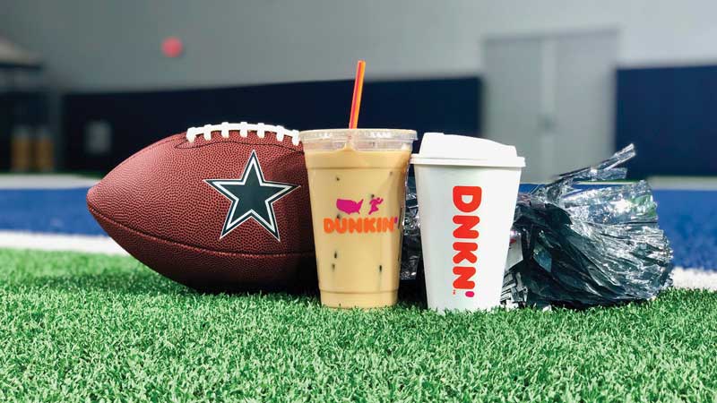 Dunkin' introduces “Cowboys Game Day” free coffee offer to keep