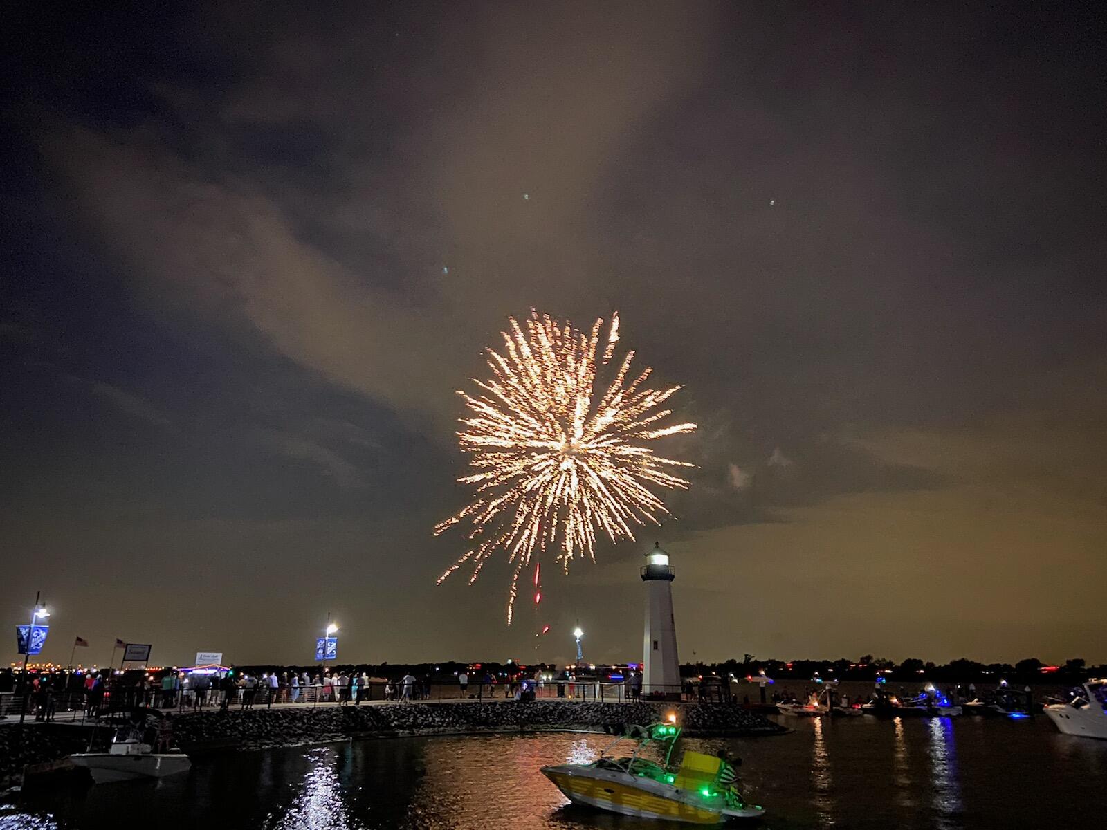Fireworks show at Rockwall Harbor Saturday to celebrate Labor Day weekend Blue Ribbon News