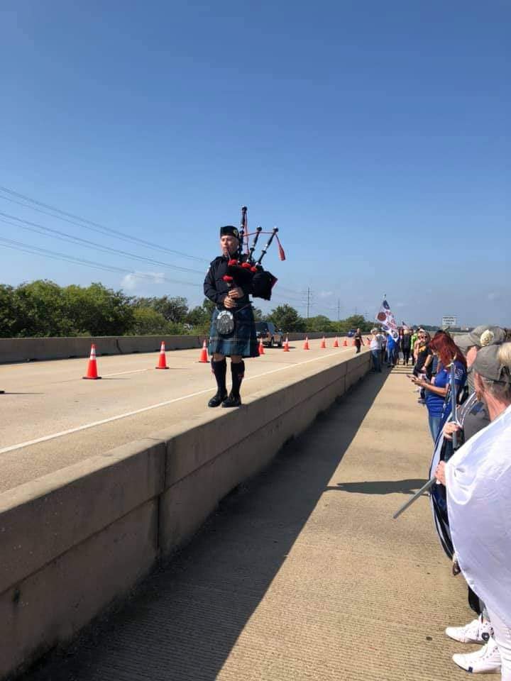 Heroes Memorial Bridge dedication