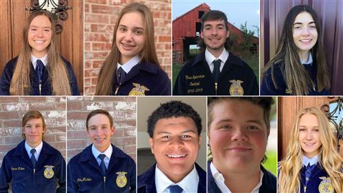 Introducing Rockwall FFA Officers for 2020-2021