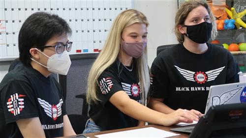 Rockwall-Heath’s Blackhawk Robotics Chairman’s Team earns grant by L3 Harris Foundation