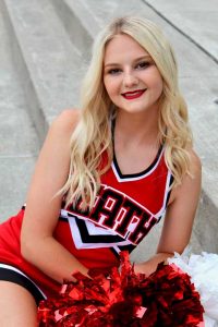 Rockwall-Heath Hawks Cheerleader Spotlight: Sydney Hail – Blue Ribbon News