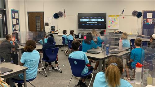 Hero Huddle closes out first nine weeks at Rockwall’s Hamm Elementary