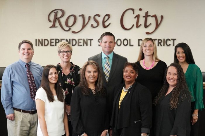 Royse City ISD Finance team earns Award of Merit