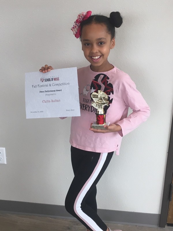 Piano - Early Beginner 2nd Place Elelta Sultan