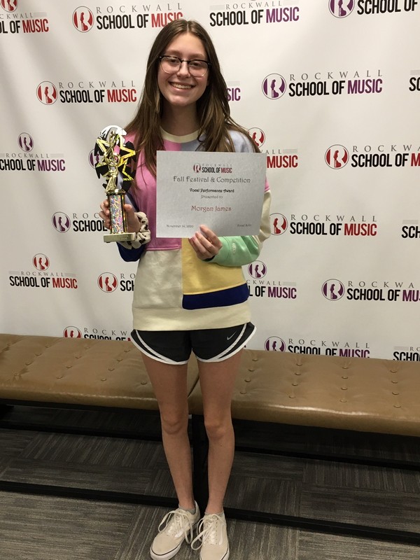 Voice -Intermediate 1st Place Morgan James