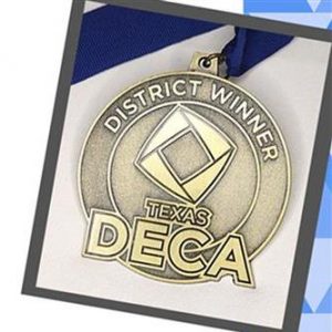 Deca Ribbon Every Rockwall ISD student who competed at DECA District Competition ...