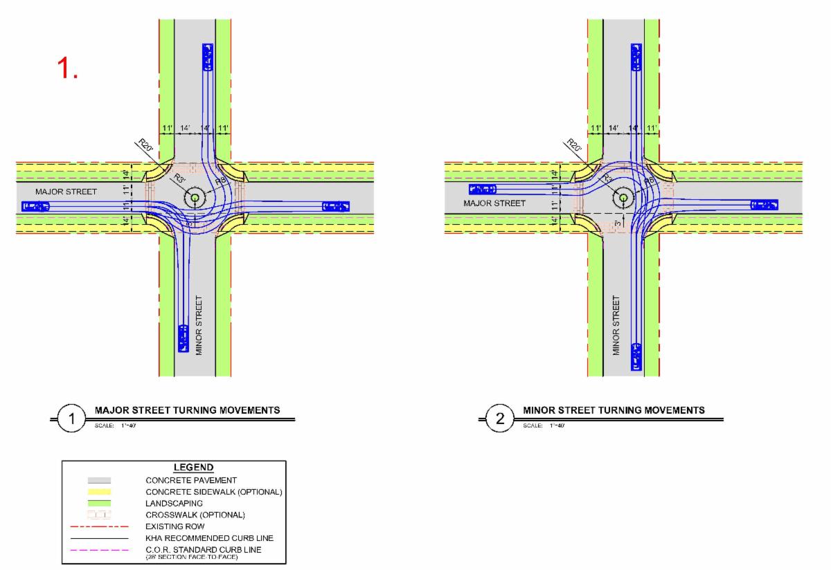 Traffic ‘calming circles’ on Lakeshore Dr. / Summit Ridge explained ...