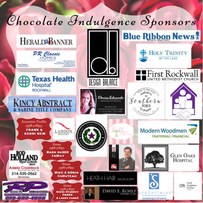 Chocolate Indulgence raises over $30,000 for families affected by domestic violence in Rockwall, Hunt, and Rains counties